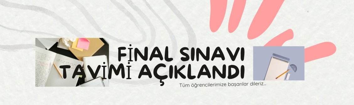 2024-2025 Bahar dönemi sınav takvimi açıklandı...