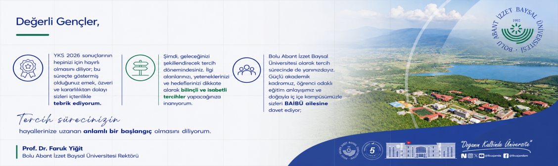 Tüm aday öğrencilerimize tercih döneminde başarılar dileriz